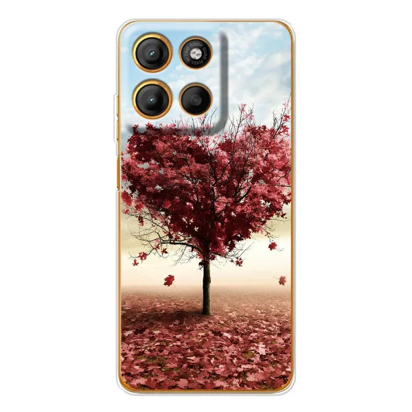 Чехол с принтом «Дерево сердце» для Motorola Edge 60 Fusion