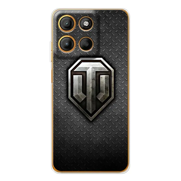 Чехол с принтом «Лого Tanks» для Motorola Edge 60 Fusion