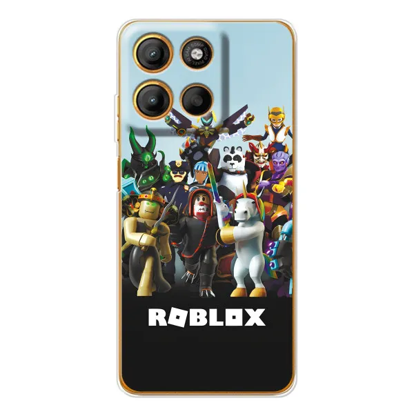 Чехол с принтом «ROBLEX» для Motorola Edge 60 Fusion
