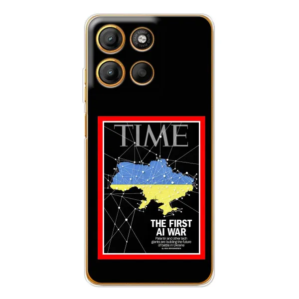 Чехол с принтом «TIME Ukraine» для Motorola Edge 60 Fusion