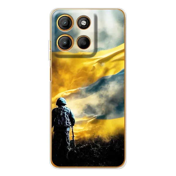 Чехол с принтом «Война» для Motorola Edge 60 Fusion