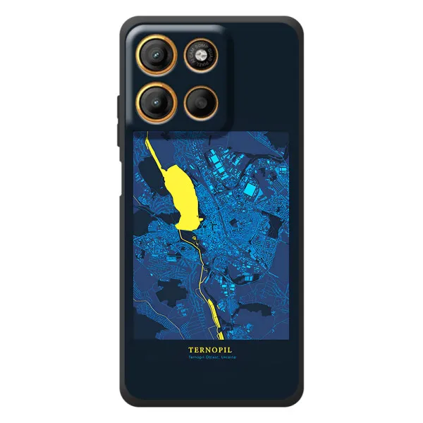 Чехол с принтом «Тернополь» для Motorola Edge 60 Neo