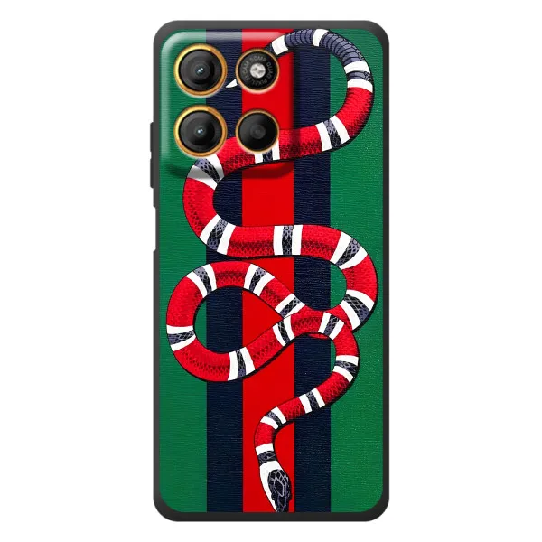 Чохол з принтом «Gucci змія» для Motorola Edge 60 Neo Чохол з принтом «Gucci змія» для Motorola Edge 60 Neo