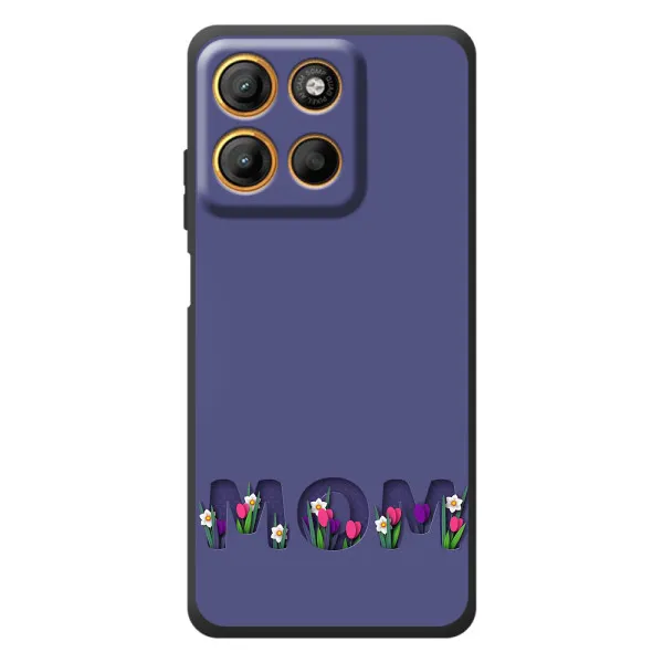 Чохол з принтом «Мама в квітах» для Motorola Edge 60 Neo