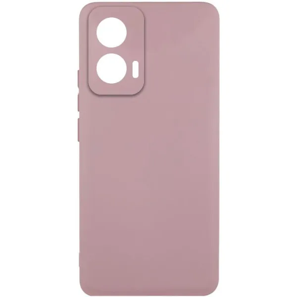 Чохол Silicone Cover Lakshmi Full Camera (AAA) для Motorola Edge 60 Pro — Рожевий — фото 1