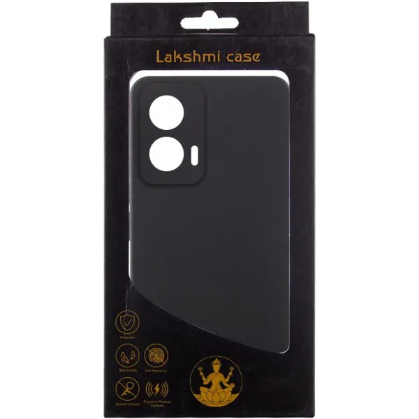 Чохол Silicone Cover Lakshmi Full Camera (AAA) для Motorola Edge 60 Pro — Чорний — фото 4