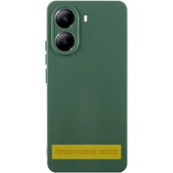Чехол Silicone Cover Ummi Lakshmi Full Camera (AA) для Motorola Edge 60 Pro — Зеленый
