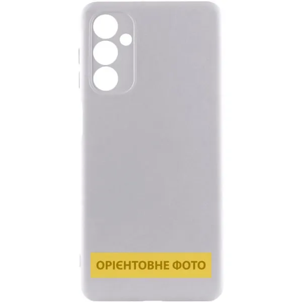 Чехол TPU GETMAN Liquid Silk Full Camera для Motorola Edge 60 Pro — Серый