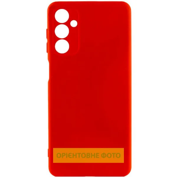 Чехол TPU GETMAN Liquid Silk Full Camera для Motorola Edge 60 Pro — Красный