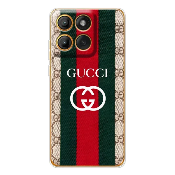 Чехол с принтом «Gucci дизайн» для Motorola Edge 60 Pro