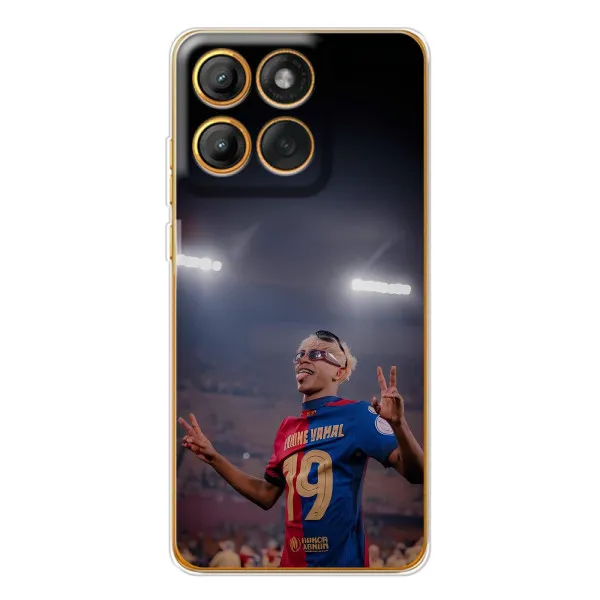 Чехол с принтом «Ямаль на стадионе» для Motorola Edge 60 Pro