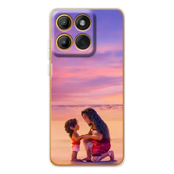 Чехол с принтом «Маленькая Ваяна» для Motorola Edge 60 Pro