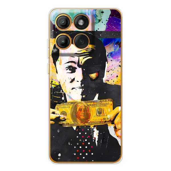 Чехол с принтом «Волк с Уолл-стрит» для Motorola Edge 60 Pro