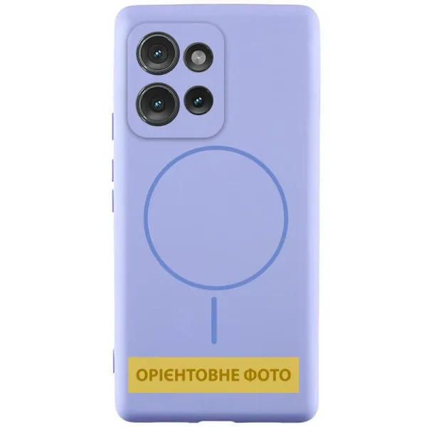 Чехол Silicone Cover Lakshmi Full Camera (AA) with Magnetic Fit для Motorola Edge 60 / 60 Fusion — Сиреневый — фото 1 Чехол Silicone Cover Lakshmi Full Camera (AA) with Magnetic Fit для Motorola Edge 60 / 60 Fusion — Сиреневый — фото 1