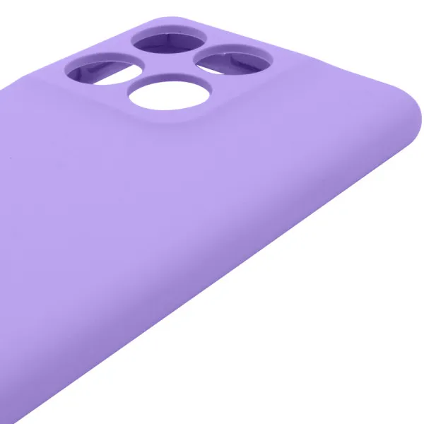 Чехол Silicone Cover Lakshmi Full Camera (AAA) для Motorola Edge 60 / Edge 60 Fusion — Сиреневый — фото 4