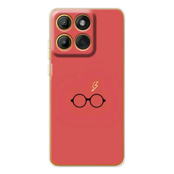 Чохол з принтом «шрам та окуляри» для Motorola Edge 60 Чохол з принтом «шрам та окуляри» для Motorola Edge 60