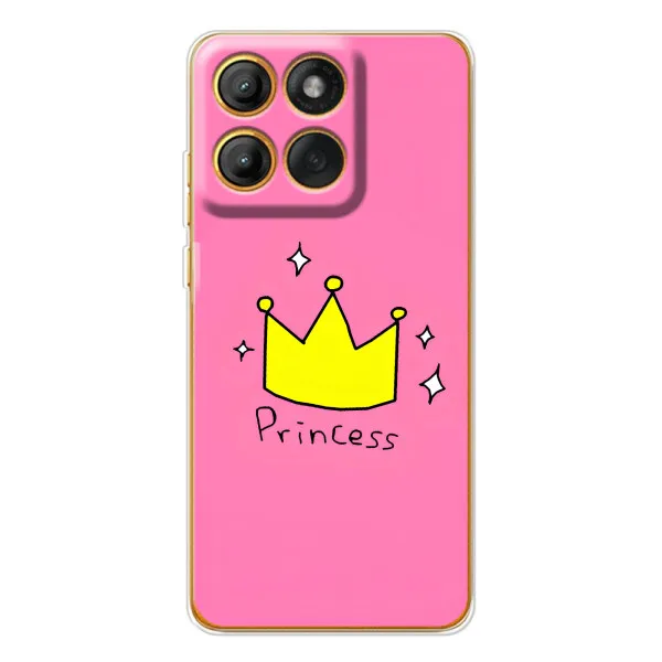Чохол з принтом «Princess» для Motorola Edge 60