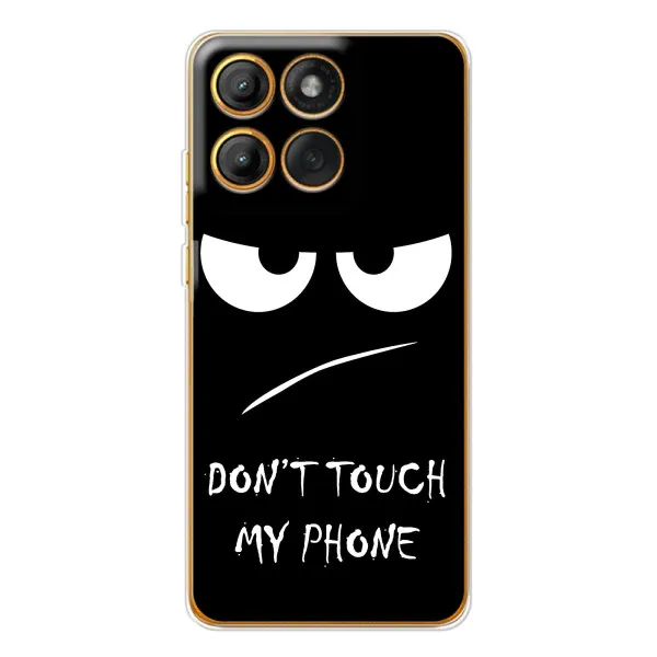Чохол з принтом «Dont Touch» для Motorola Edge 60 Чохол з принтом «Dont Touch» для Motorola Edge 60