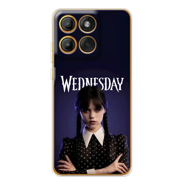 Чехол с принтом «Wednesday» для Motorola Edge 60