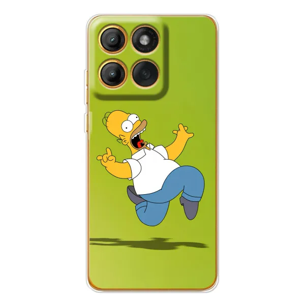 Чехол с принтом «Гомер Симпсон» для Motorola Edge 60