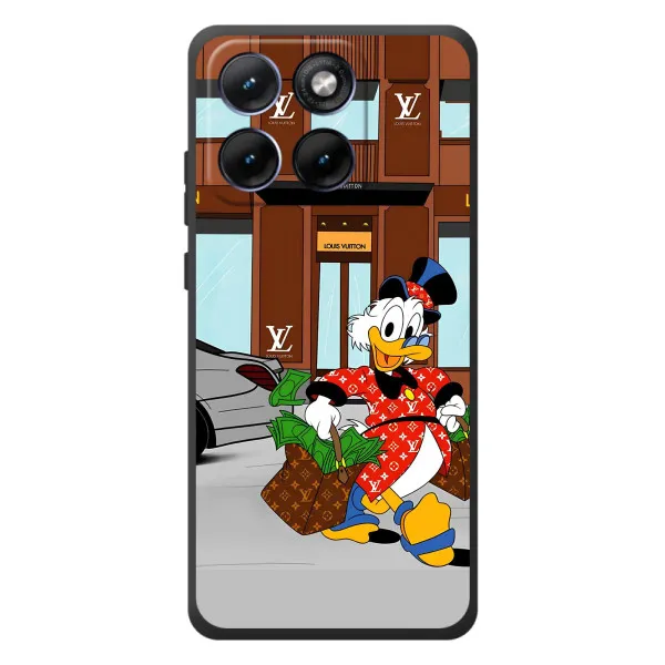 Чохол з принтом «Скрудж ЛВ» для Motorola Edge 70 Fusion Plus