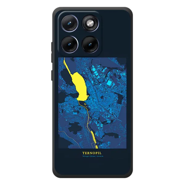 Чехол с принтом «Тернополь» для Motorola Edge 70 Fusion Plus