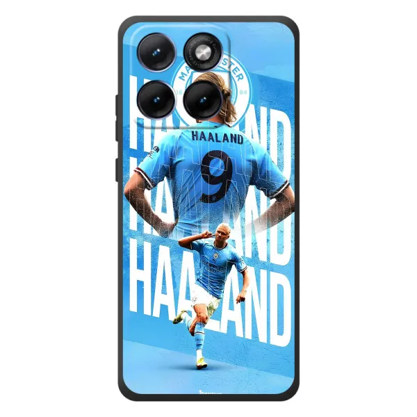 Чохол з принтом «Erling Haaland» для Motorola Edge 70 Fusion Plus
