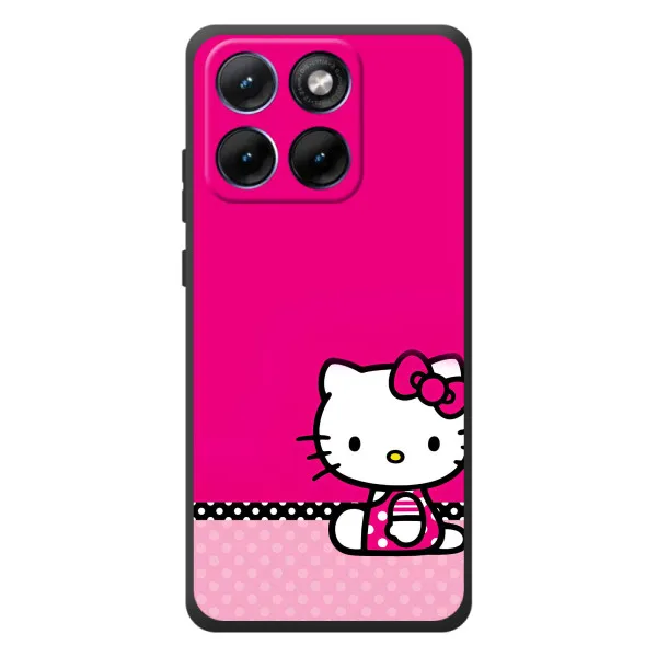 Чехол с принтом «Girl KITTY» для Motorola Edge 70 Fusion Plus