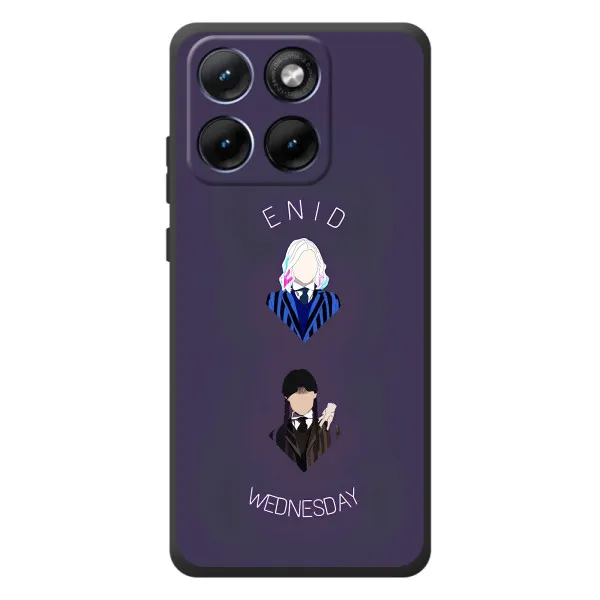 Чехол с принтом «Уэнздей и подруга» для Motorola Edge 70 Fusion Plus