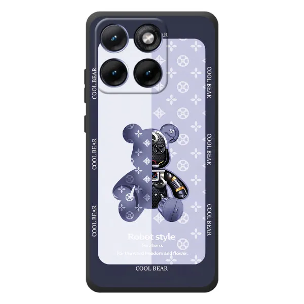 Чехол с принтом «Медвежонок LV» для Motorola Edge 70 Fusion Plus