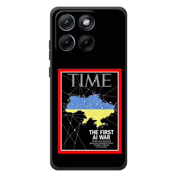Чохол з принтом «TIME Ukraine» для Motorola Edge 70 Fusion Plus