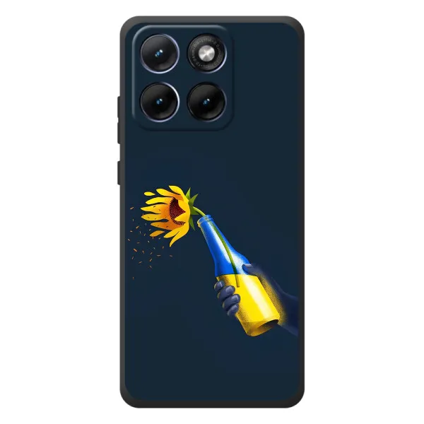 Чехол с принтом «Коктейль молотова» для Motorola Edge 70 Fusion