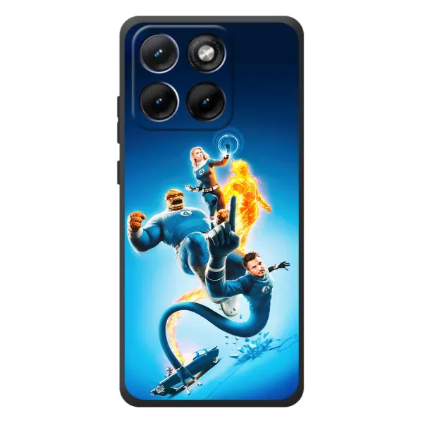 Чехол с принтом «Герои Фантастическая Четверка» для Motorola Edge 70 Fusion