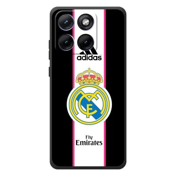 Чехол с принтом «лого Real Madrid» для Motorola Edge 70 Fusion Чехол с принтом «лого Real Madrid» для Motorola Edge 70 Fusion