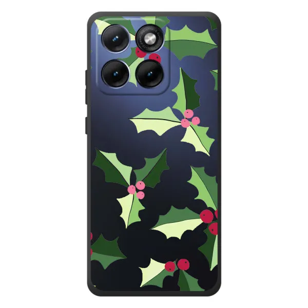 Чохол з принтом «Різдвяний фон» для Motorola Edge 70 Fusion