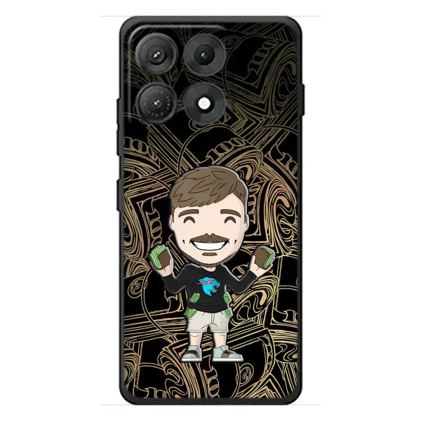 Чехол с принтом «Mister Beast» для Motorola Edge 70 Max