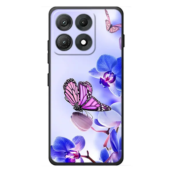 Чехол с принтом «Бабочка на цветочке» для Motorola Edge 70 Max Чехол с принтом «Бабочка на цветочке» для Motorola Edge 70 Max
