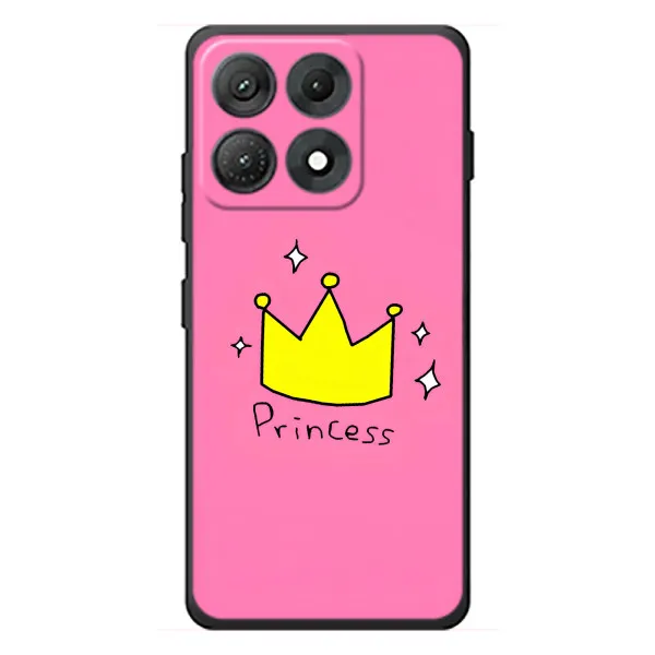 Чехол с принтом «Princess» для Motorola Edge 70 Max