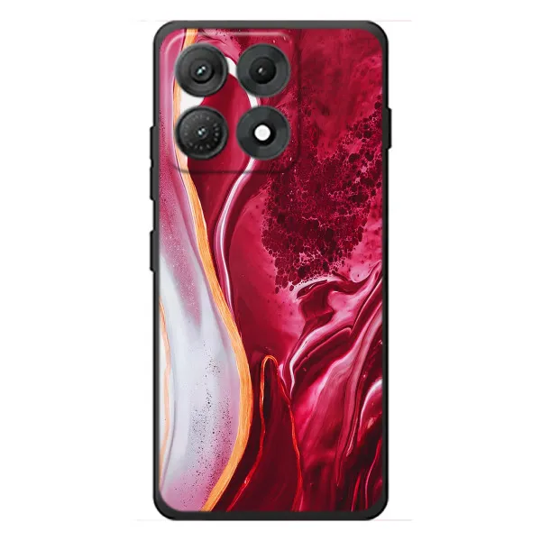 Чехол с принтом «Мрамор красный» для Motorola Edge 70 Max Чехол с принтом «Мрамор красный» для Motorola Edge 70 Max