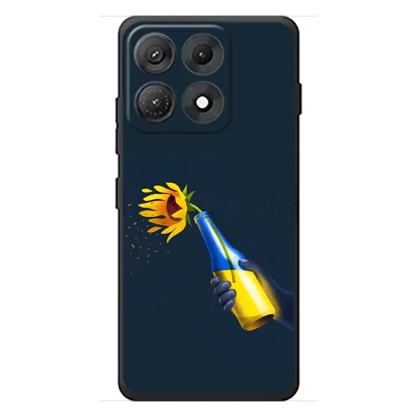 Чехол с принтом «Коктейль молотова» для Motorola Edge 70 Max