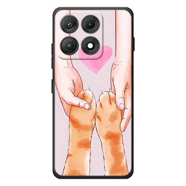 Чехол с принтом «Любовь к котикам» для Motorola Edge 70 Max Чехол с принтом «Любовь к котикам» для Motorola Edge 70 Max