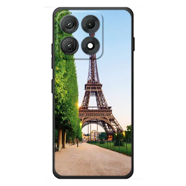 Чехол с принтом «Дорога в Париж» для Motorola Edge 70 Max