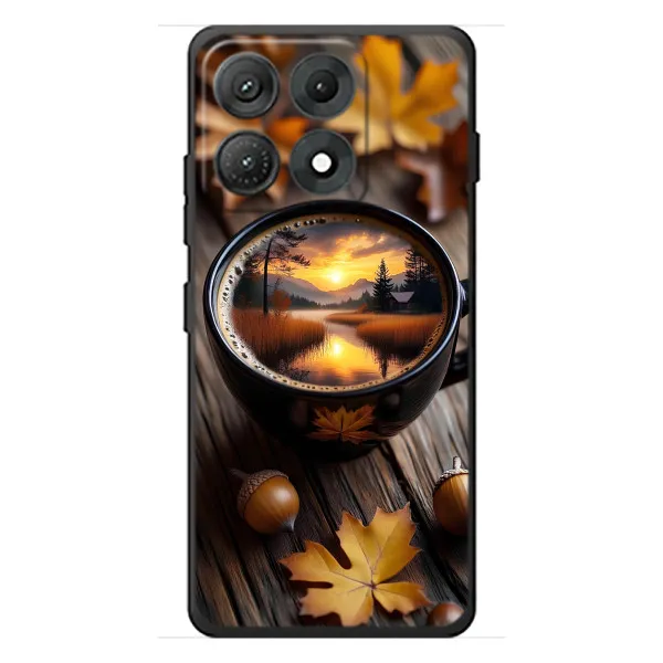 Чехол с принтом «Темный кофе» для Motorola Edge 70 Max Чехол с принтом «Темный кофе» для Motorola Edge 70 Max