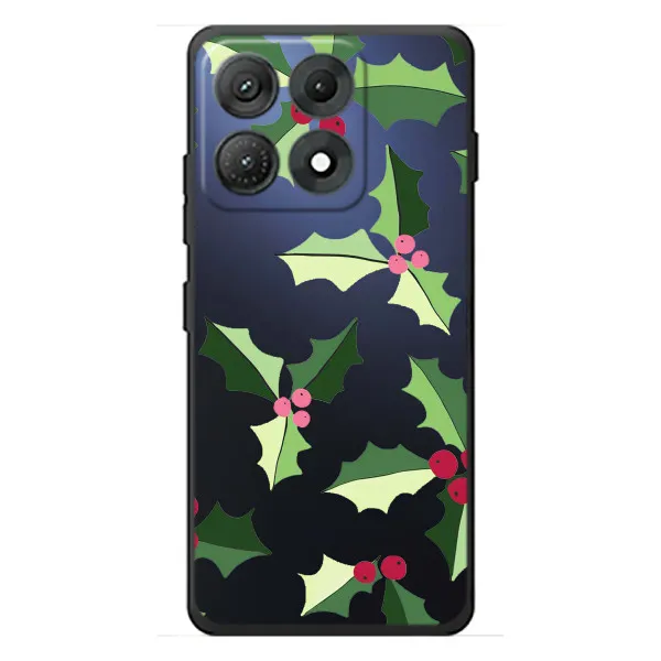 Чехол с принтом «Рождественский фон» для Motorola Edge 70 Max