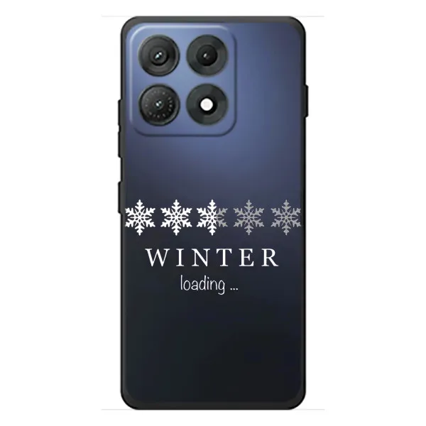 Чехол с принтом «Winter loading» для Motorola Edge 70 Max