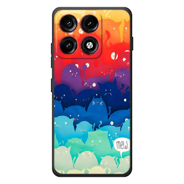 Чехол с принтом «Mew» для Motorola Edge 70 Pro