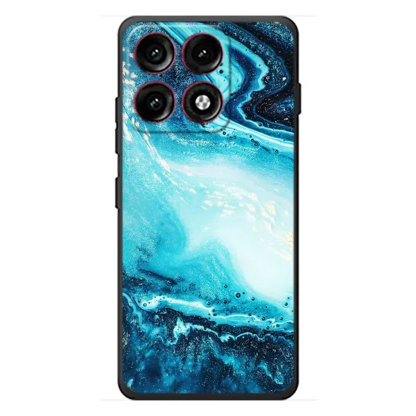 Чехол с принтом «Голубой мрамор» для Motorola Edge 70 Pro Чехол с принтом «Голубой мрамор» для Motorola Edge 70 Pro