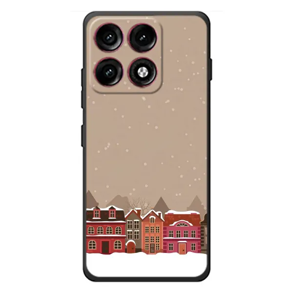 Чехол с принтом «Зимний город» для Motorola Edge 70 Pro Чехол с принтом «Зимний город» для Motorola Edge 70 Pro