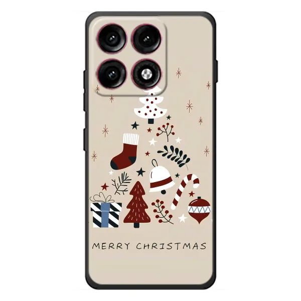 Чехол с принтом «Merry Christmas» для Motorola Edge 70 Pro