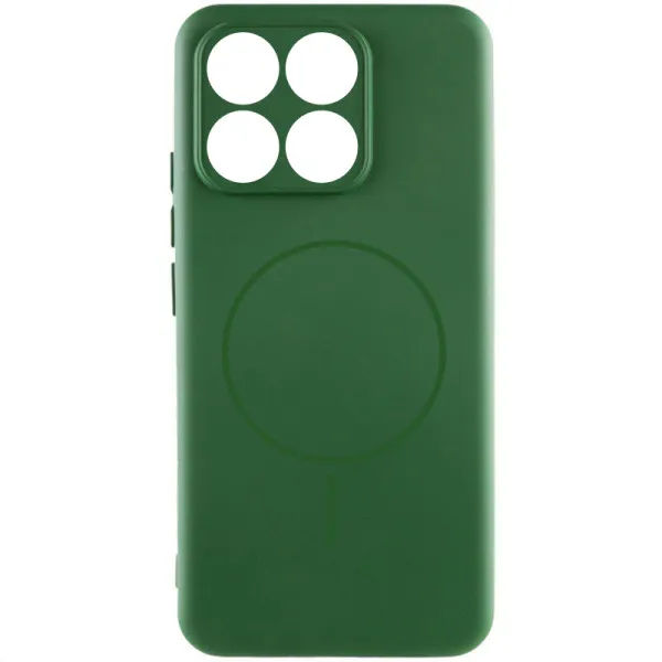 Чохол Silicone Cover Lakshmi Full Camera (AA) with Magnetic Fit для Motorola Edge 70 — Зелений
